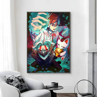 Dandadan Sixth Canvas Poster