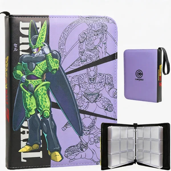 400pcs/900pcs Anime Dragon Ball Vegeta Folder Binder card Holder Game Cards Album Book Collection Cards Storage bag Kids Gifts
