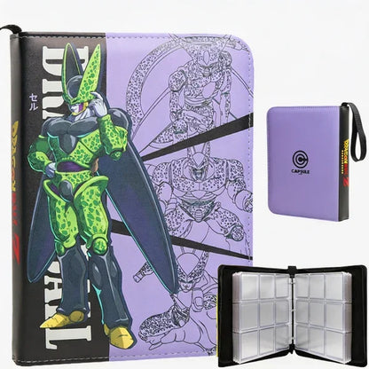 400pcs/900pcs Anime Dragon Ball Vegeta Folder Binder card Holder Game Cards Album Book Collection Cards Storage bag Kids Gifts