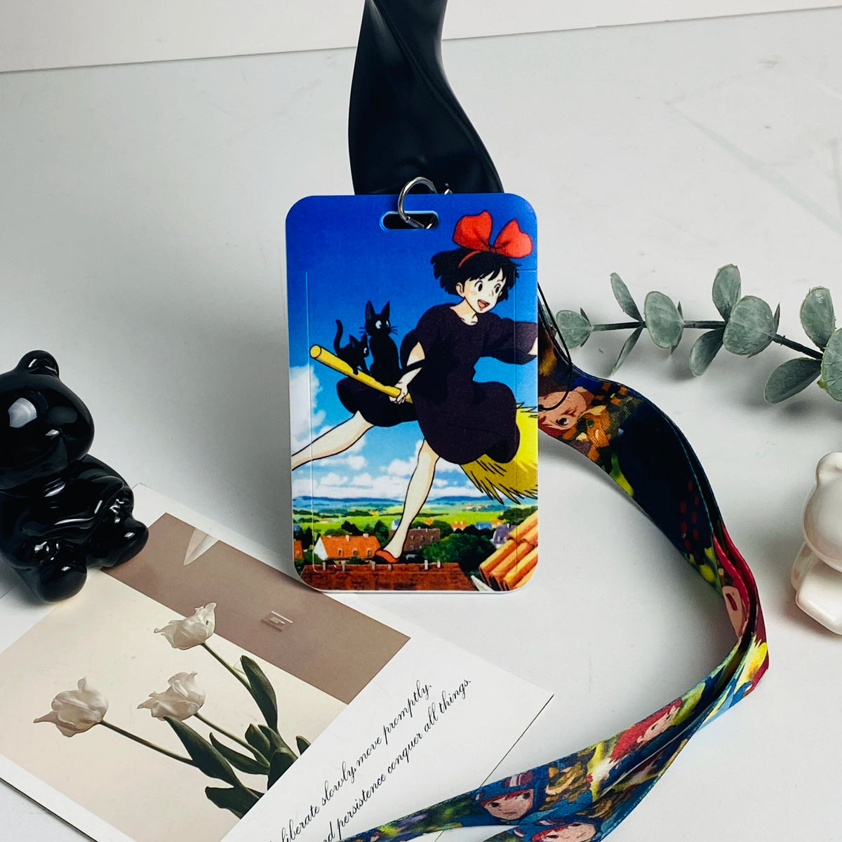Anime Card Case Lanyard