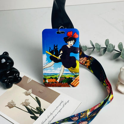 Anime Card Case Lanyard