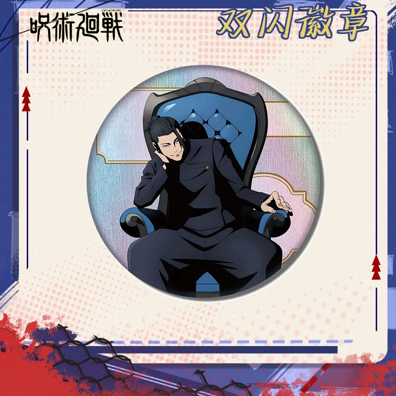 Jujutsu Kaisen Gojo Geto Badge