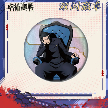 Jujutsu Kaisen Gojo Geto Badge