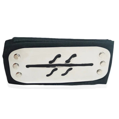 Anime Naruto Ninja akatsuri  Headband Cartoon Cosplay Accessories Props Kakashi Head Belt Forehead Protector Cosplay Gifts