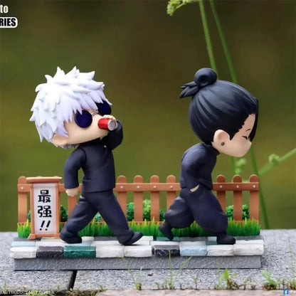 Anime Jujutsu Kaisen Figure Satoru Gojo Geto Suguru Action Figures mini edition pvc Gk Statue Model Doll Toys Collection Gift