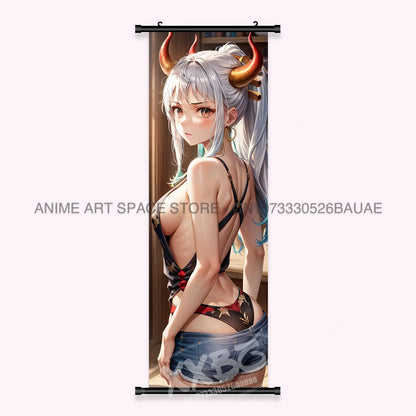One Piece Yamato Canvas Poster