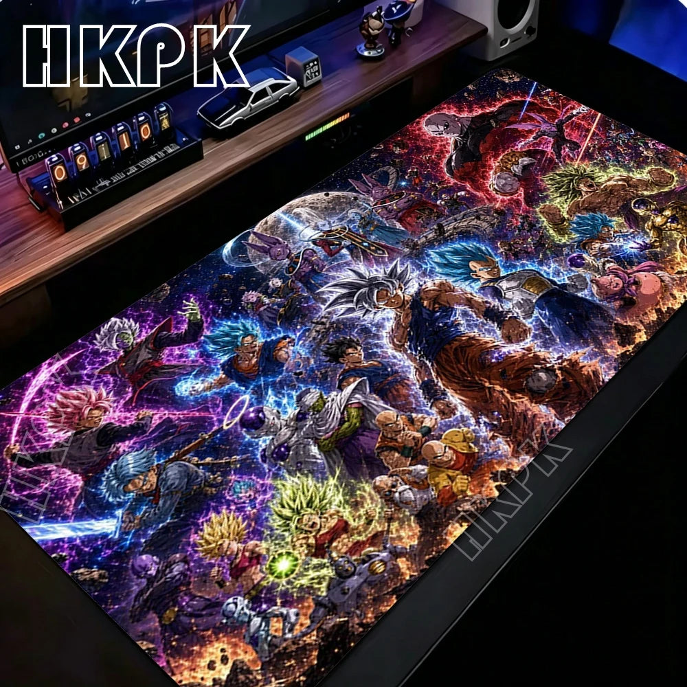 DBZ Dragon Ball Mouse Pad Gamer PC Computer Large XXL Desk Mat Keyboard Anime Gaming Accessories Mousepad Cartoon Big Carpet