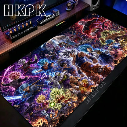 DBZ Dragon Ball Mouse Pad Gamer PC Computer Large XXL Desk Mat Keyboard Anime Gaming Accessories Mousepad Cartoon Big Carpet