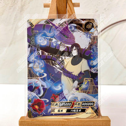 Kayou Anime Naruto Card CR Full Series No.01-026 Single Card T2W9 T2W8 Rare Card Collection Game Tsunade Children's Toy Gift