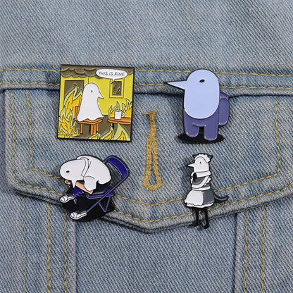 Goodnight Punpun Enamel Pin