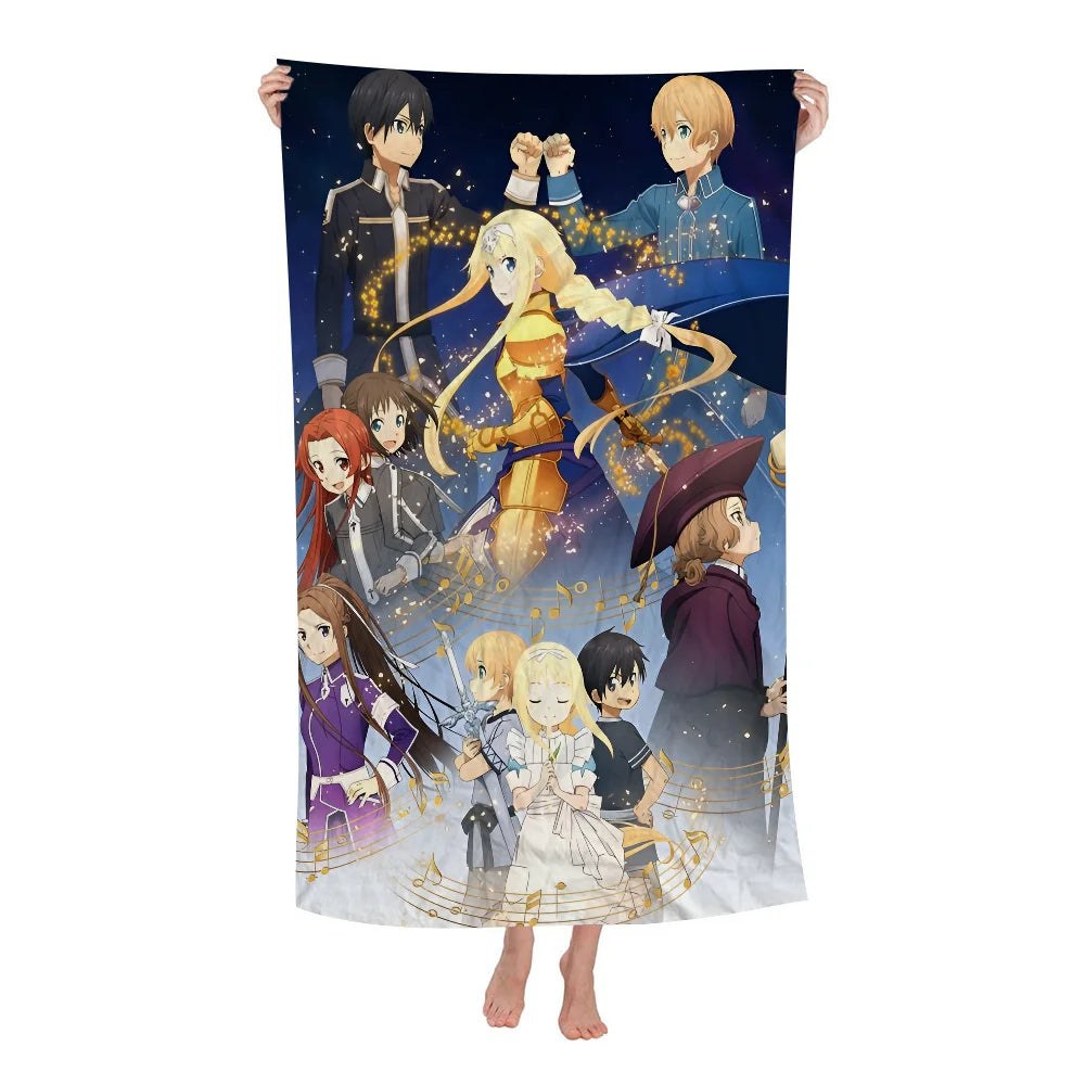 Sword Art Online Asuna Bath Towel