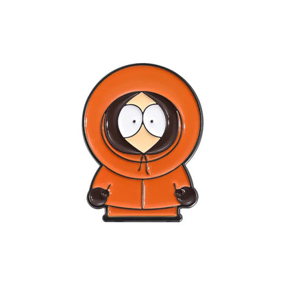 Cute Character Enamel Pins Custom Screw You Cuys Brooches Lapel Badges Funny Jewelry Gift for Friends