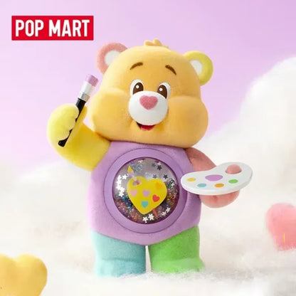 POP MART Care Bears Colorful Hugs Series Blind Box Toys Ornament Kawaii Anime Action Figure Doll Caixa Caja Surprise Mystery Box