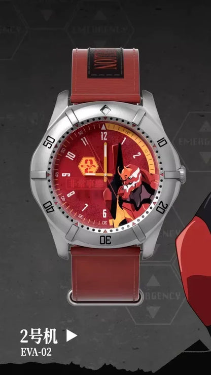 Evangelion Asuka Wrist Watch