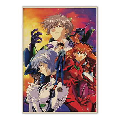 Neon Genesis Evangelion Shinji Canvas Print