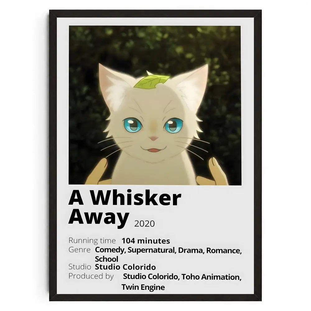 A Whisker Away Poster Stickers