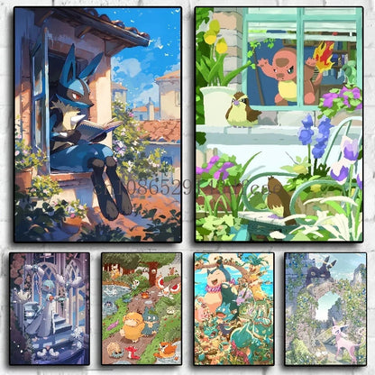 Pokemon Bulbasaur Canvas Print