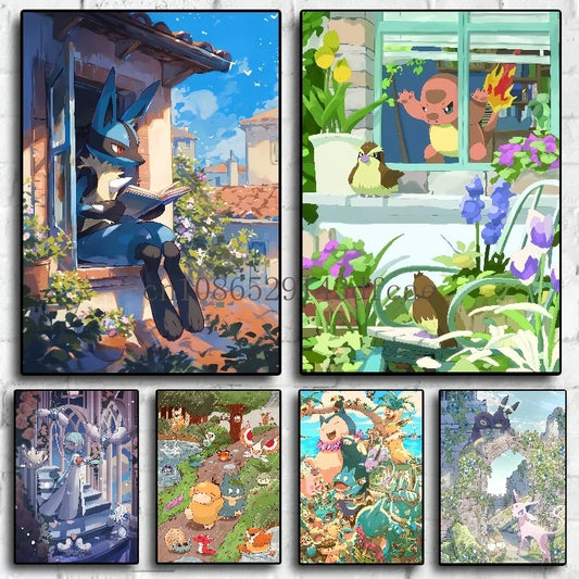 Pokemon Bulbasaur Canvas Print