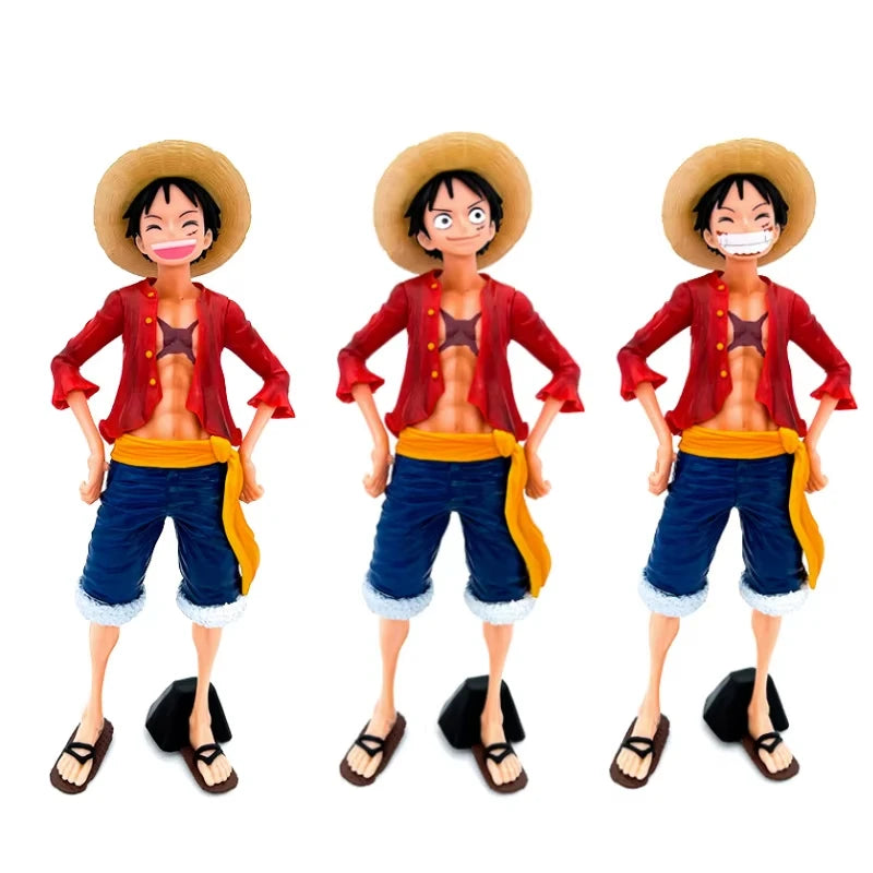 One Piece Luffy Face-Changing Figure