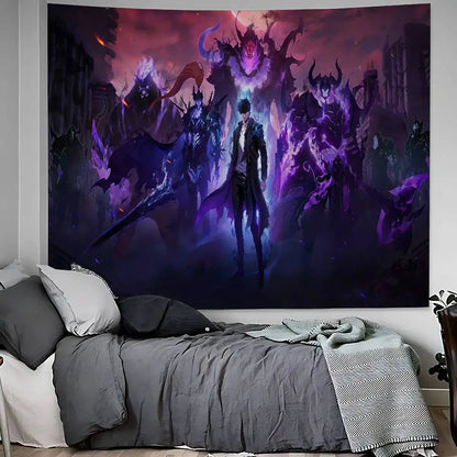 Solo Leveling Tapestry Wall Hanging