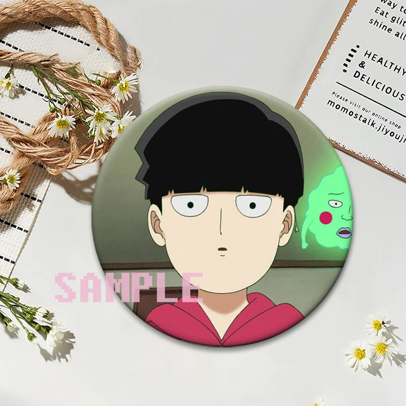 Mob Psycho 100 Shigeo Kageyama Button Pin
