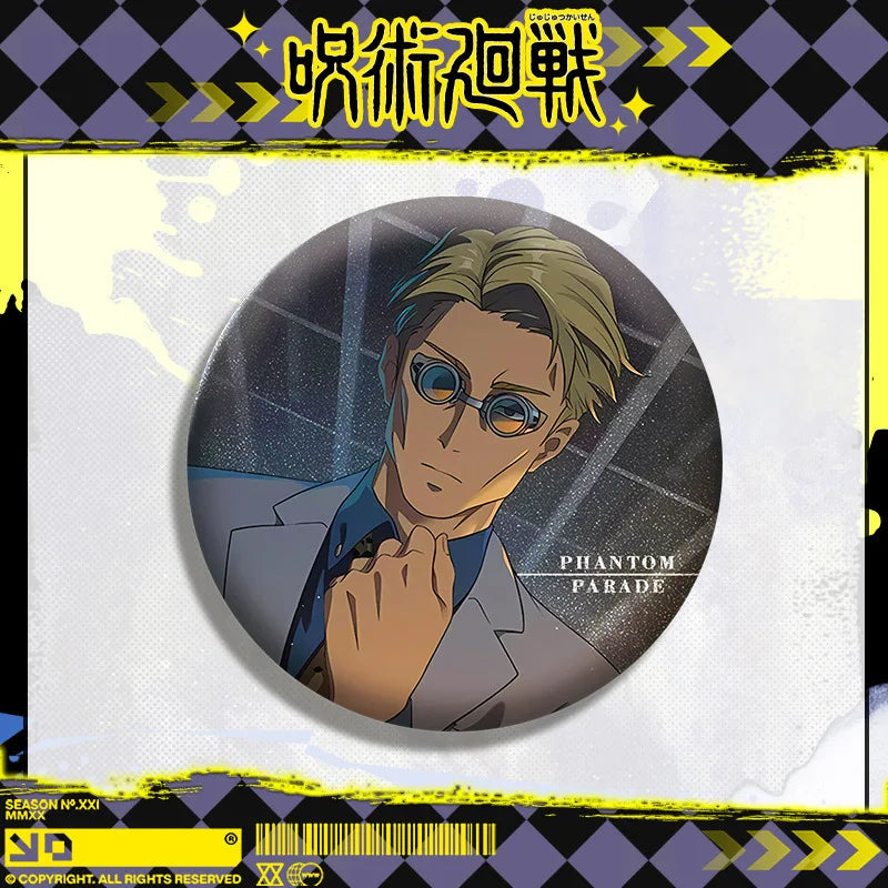 Jujutsu Kaisen Gojo Geto Badge