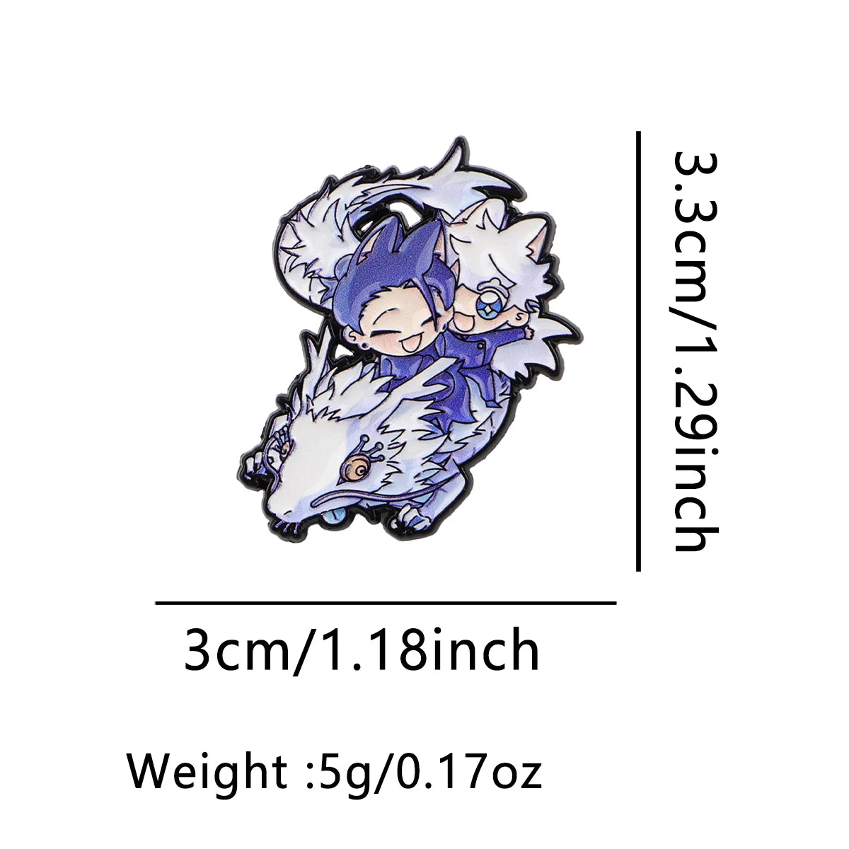Anime Enamel Pin