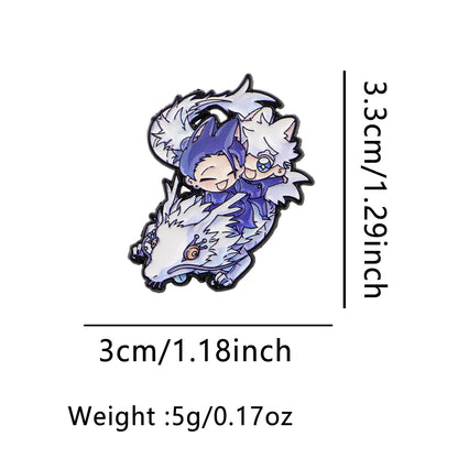 Anime Enamel Pin