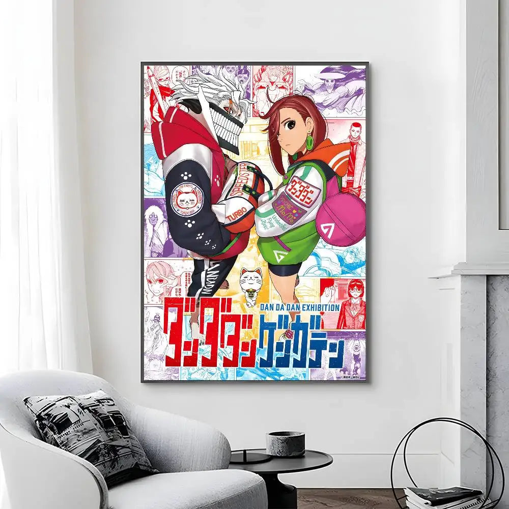 Dandadan Sixth Canvas Poster