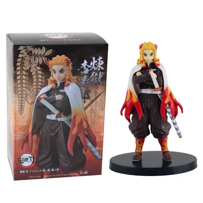 Anime Figure Demon Slayer Figures Kimetsu No Yaiba Doll Tanjiro Nezuko Zenitsu Figurine Inosuke Warrior Action Figure Model Toys
