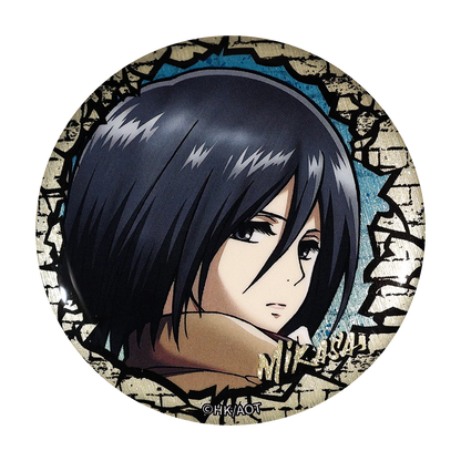 58mm Anime Attack on Titan Eren Jaeger Nanaba Hange Zoe Annie Leonhart Cosplay COSTUME Badge Pin SPTE Tinplate Brooch﻿ Xmas Prop