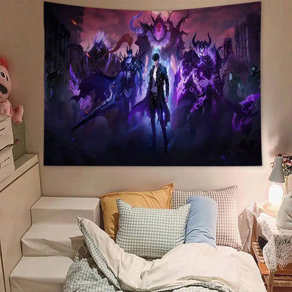 Solo Leveling Tapestry Wall Hanging