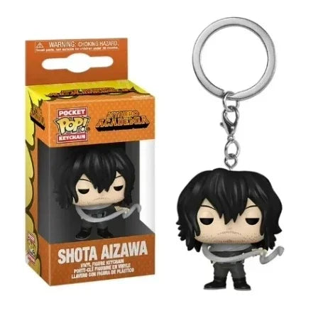 New Funko Pocket Keychain My Hero Academia Deku Bakugo Mirio Togata Dabi Izuku Midoriya Kyoka Jiro Model Toys Adult Kids Gift