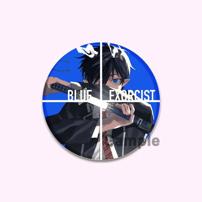 Blue Exorcist Okumura Rin Brooch Pins