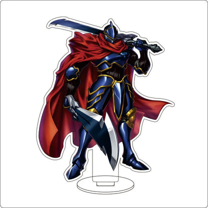 Anime Overlord Acrylic Stand Ornaments Ainz Ooal Gown Shalltear Bloodfallen albedo Cocytus Figure Stand Halloween Gifts