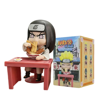 Naruto Shippuden Ramen Theme Series Blind Box - Chibi Mini PVC Anime Figures - Mystery Sasuke Uchiha & Naruto Toy Gifts