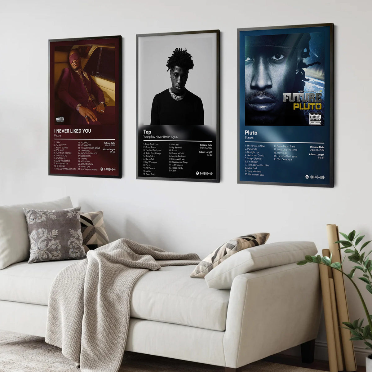 Future Pluto Canvas Print