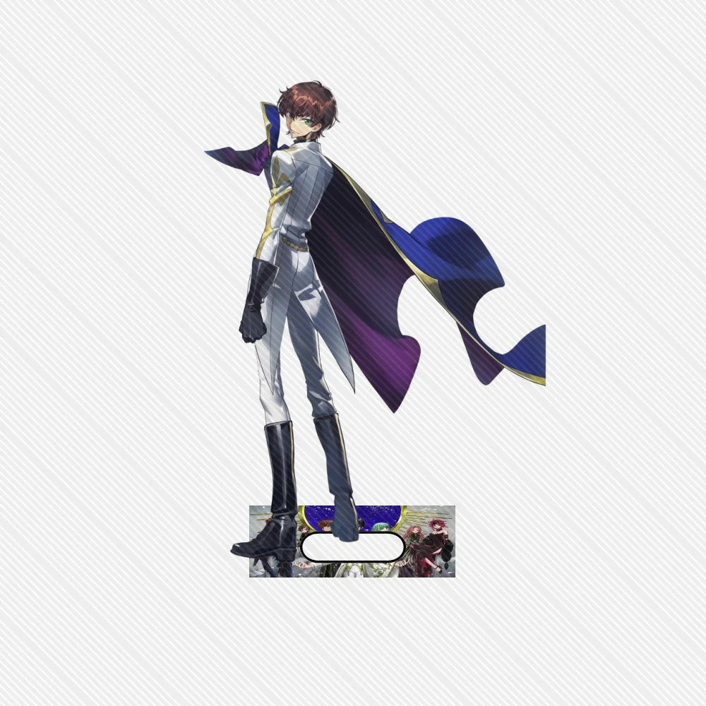 15cm Anime Lelouch Lamperouge Acrylic Keychain Characteristic Characters Ornament Accessories Goods Collection Christmas Gifts
