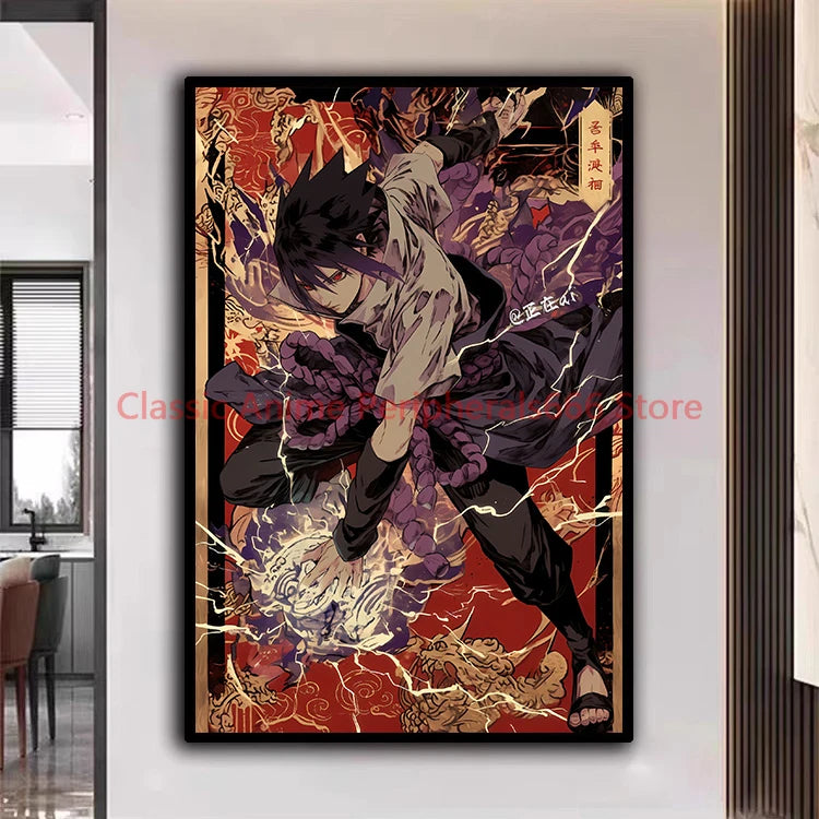 Naruto Akatsuki Ukiyo-E Poster