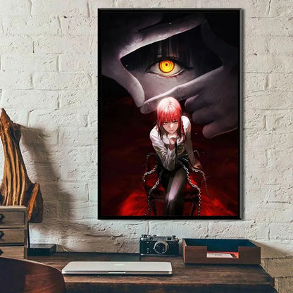 Chainsaw Man Denji Canvas Poster