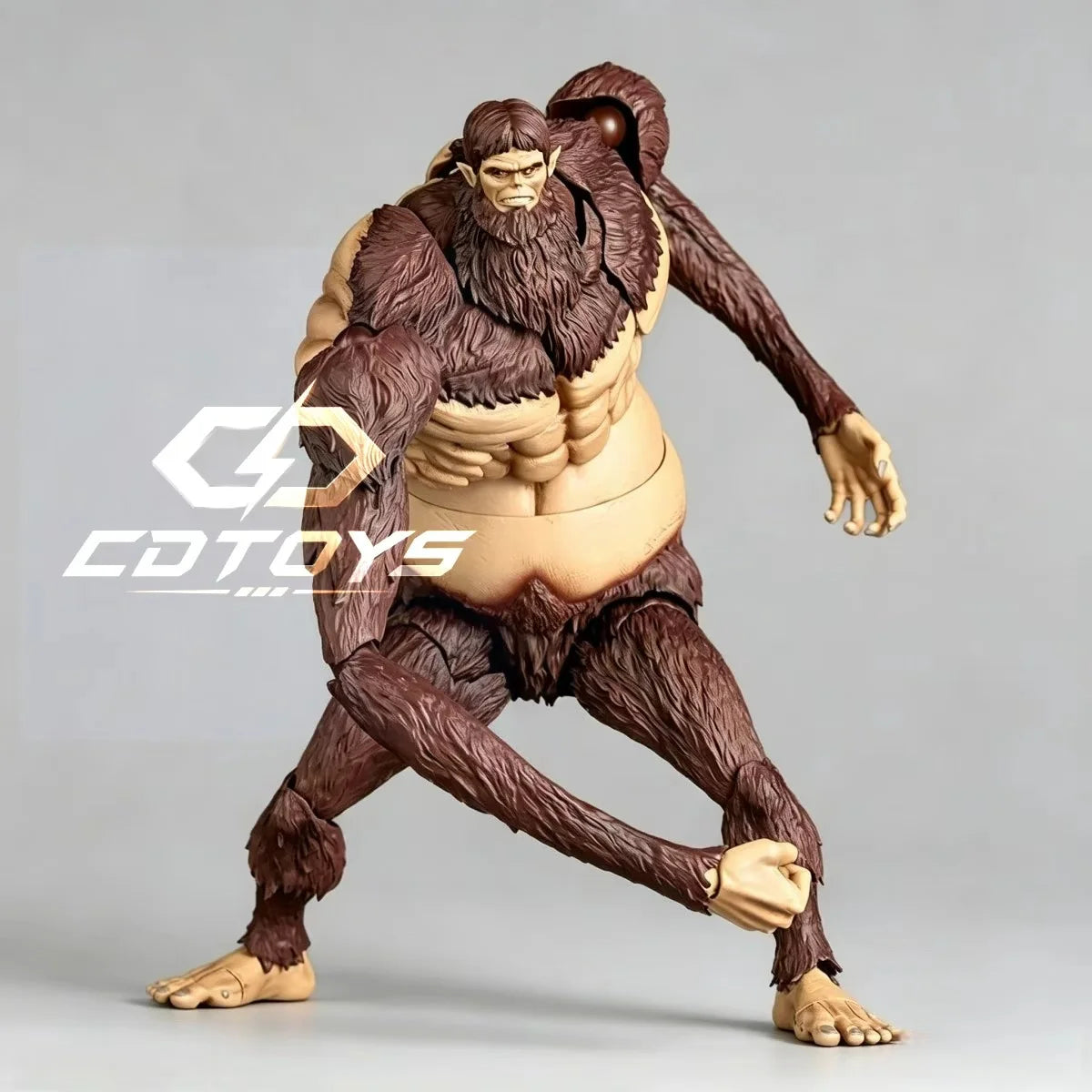 In Stock NEW KO KAIYODO Amazing Yamaguchi Revoltech Attack on Titan Beast Titan Action Figure Toy Model Gift