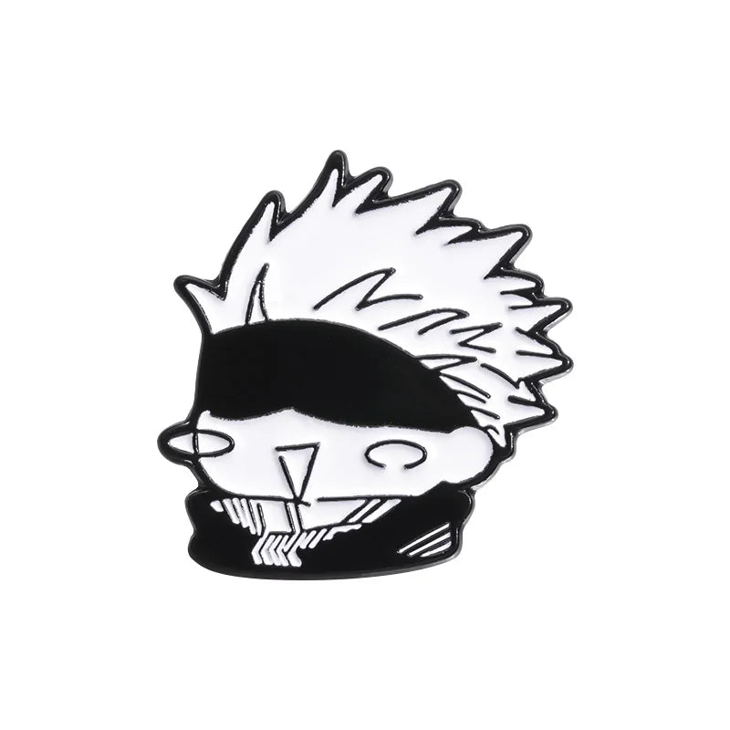 Anime Enamel Character Brooch