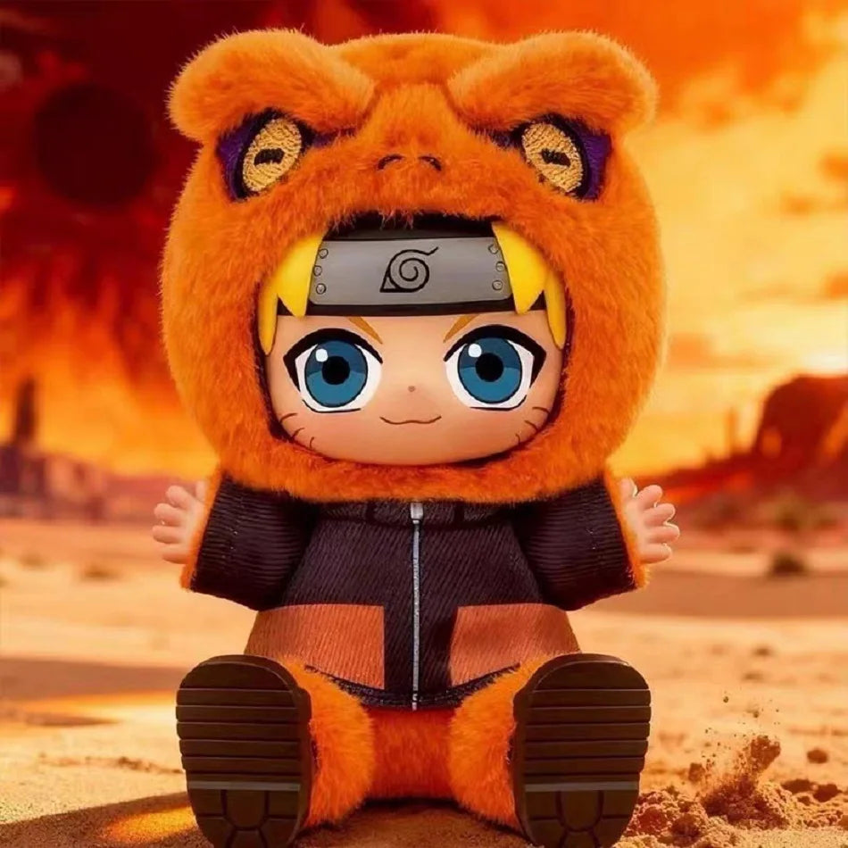 Hot EAKI Naruto Vinyl Plush Blind Box Shippuden Party V2 Series Stuffed Plush Figure Bag Pendant Ornament Doll Toy Birthday Gift