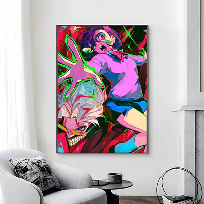 Dandadan Sixth Canvas Poster