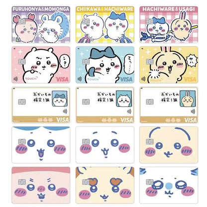 Chiikawa Card Skin Sticker