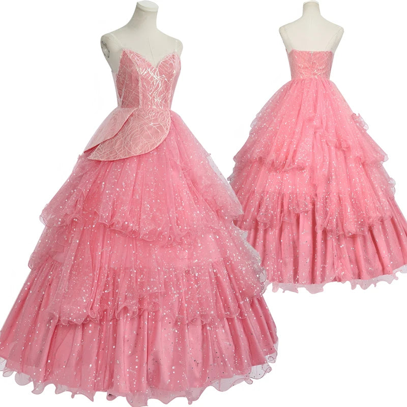 Wicked Glinda Cosplay Dress
