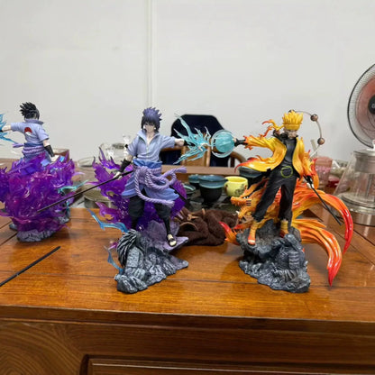 Naruto Sasuke Anime GK Figure Statue Desktop Decoration Collectible Model Toy Gift