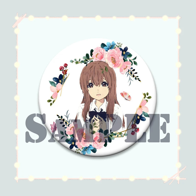 A Silent Voice Ishida Shouya Button Pin