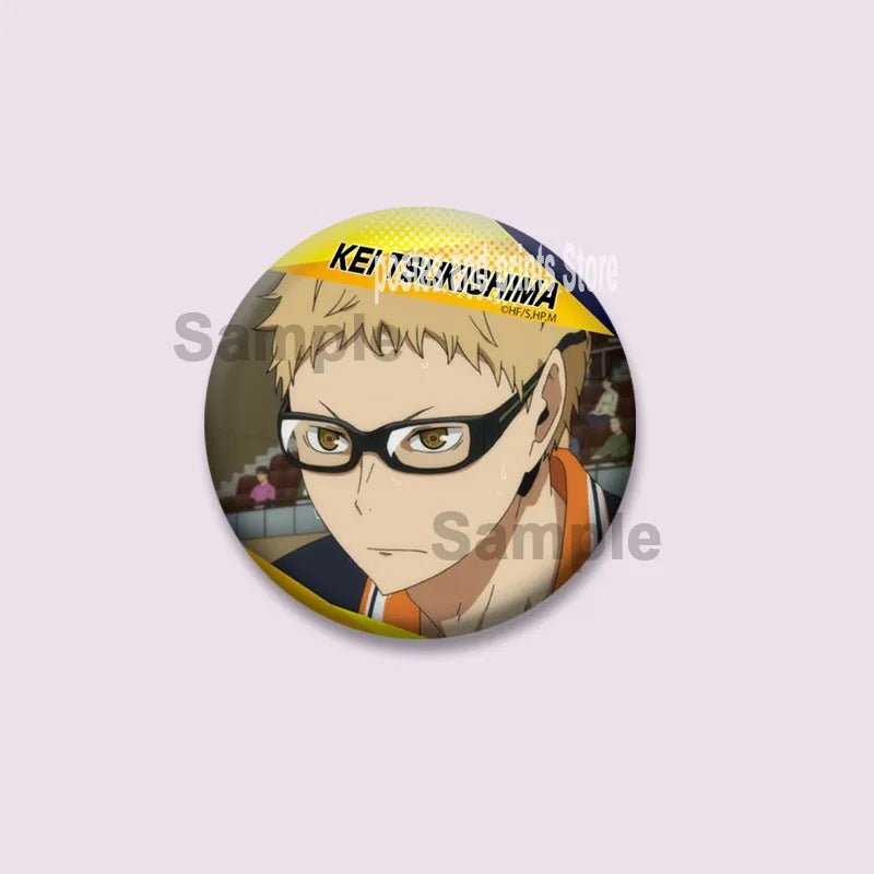 Haikyuu Kenma Button Pin