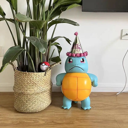 Pokemon 1:1 Large Figure Charmander Eevee Ibrahimovic Porkby Squirtle Raichu Model Doll Ornament Figurine Toy Surprise Gifts